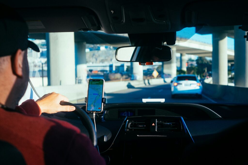 image of uber lyft driver